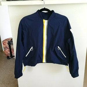 2 pieces bundle bomber jacket and leather moto jacket